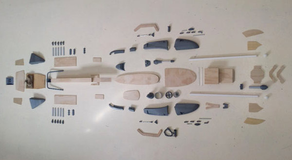 детали для изготовления имперского скоростного байка из фильма Звездные войны