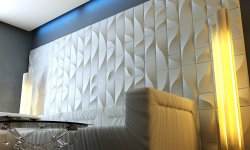 Виды 3D панелей для стен в интерьере квартиры