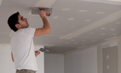 Как подшить потолок гипсокартоном — пошаговая инструкция
