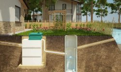 Простой метод установки канализации в загородном доме
