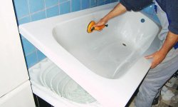 Как отреставрировать ванну методом ванна в ванне, чтобы не покупать новую