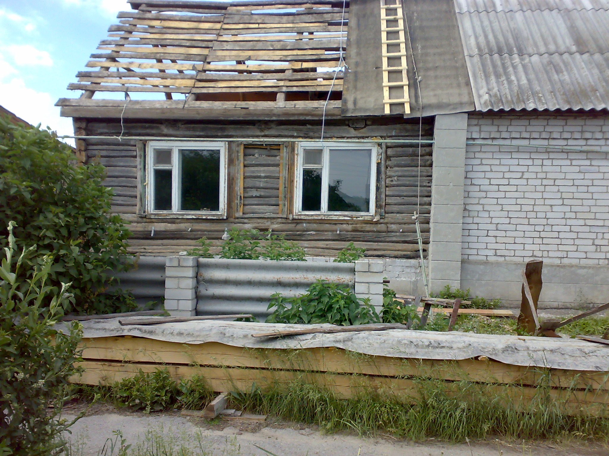 Переделка старого дома (60 фото)